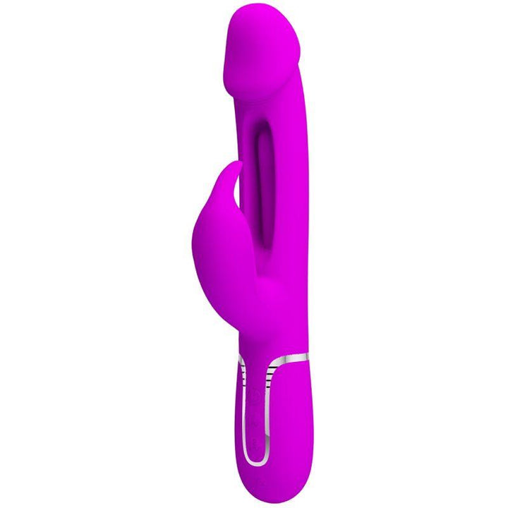 PRETTY LOVE - DEJON RABBIT VIBRATOR - IN - MULTIFUNKTIONS FUCSIA - INTIM SPACE Online Sexshop