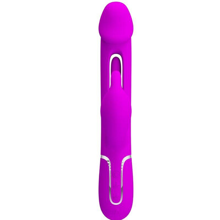 PRETTY LOVE - DEJON RABBIT VIBRATOR - IN - MULTIFUNKTIONS FUCSIA - INTIM SPACE Online Sexshop