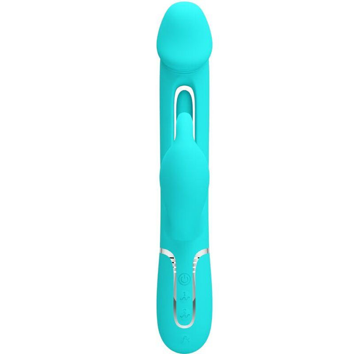 PRETTY LOVE - DEJON RABBIT VIBRATOR - IN - MULTIFUNKTIONS-AQUAGRÜN - INTIM SPACE Online Sexshop