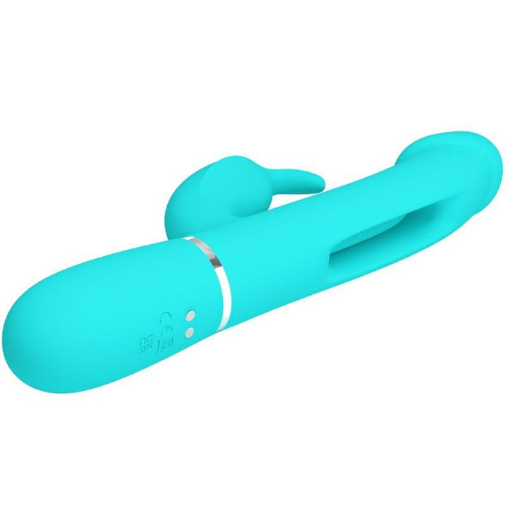 PRETTY LOVE - DEJON RABBIT VIBRATOR - IN - MULTIFUNKTIONS-AQUAGRÜN - INTIM SPACE Online Sexshop