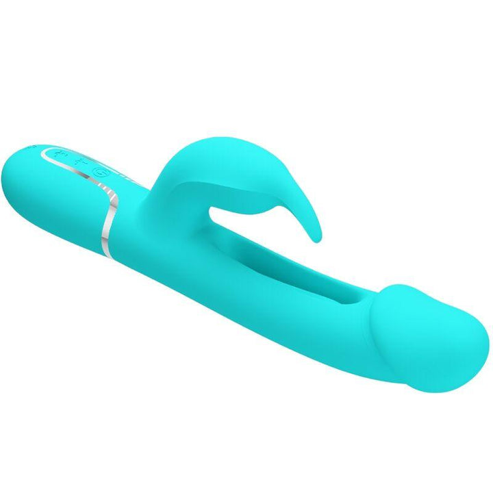 PRETTY LOVE - DEJON RABBIT VIBRATOR - IN - MULTIFUNKTIONS-AQUAGRÜN - INTIM SPACE Online Sexshop