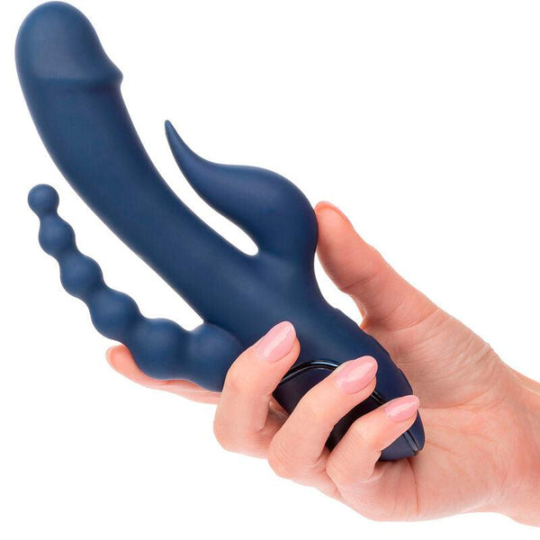 CALEXOTICS - VIBRATOR DREIFACH-ORGASMUS BLAU - INTIM SPACE Online Sexshop