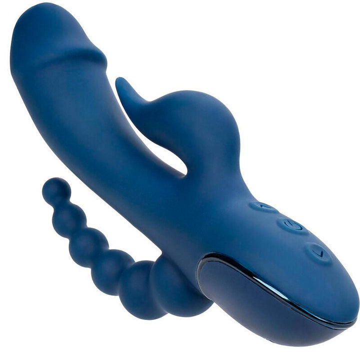 CALEXOTICS - VIBRATOR DREIFACH-ORGASMUS BLAU - INTIM SPACE Online Sexshop