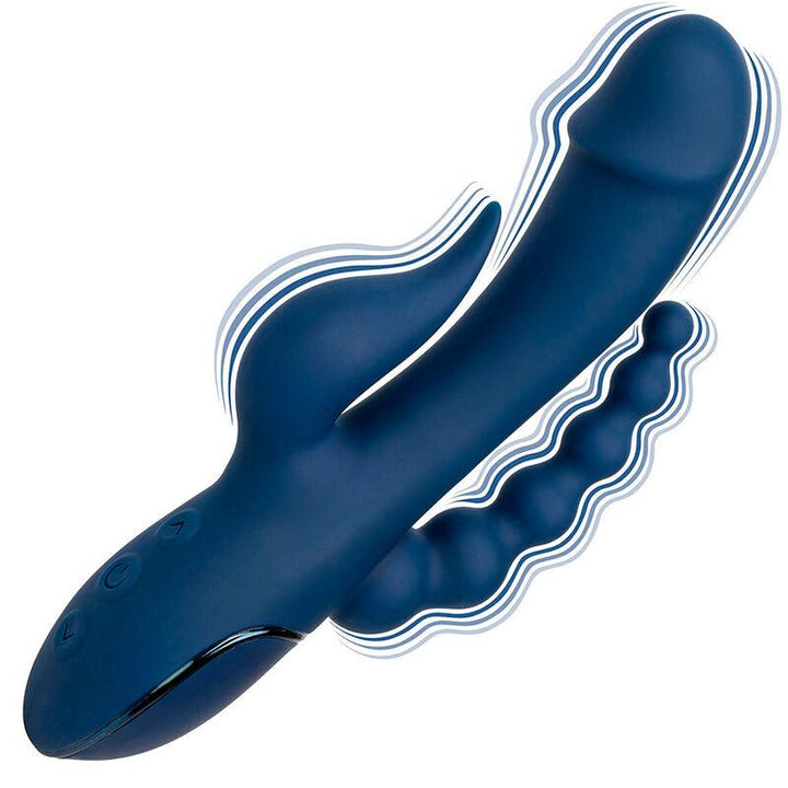 CALEXOTICS - VIBRATOR DREIFACH-ORGASMUS BLAU - INTIM SPACE Online Sexshop