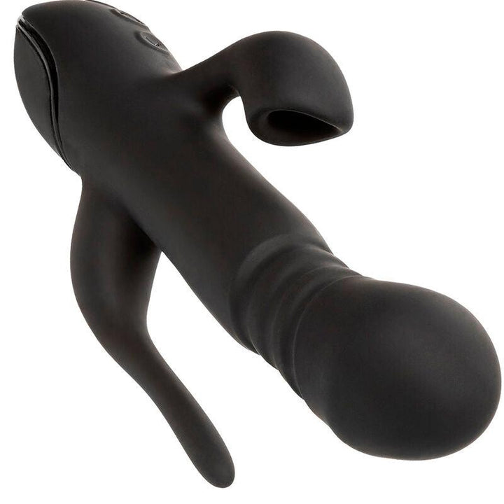 CALEXOTICS - VIBRATOR TRIPLE EUPHORIA SCHWARZ - INTIM SPACE Online Sexshop