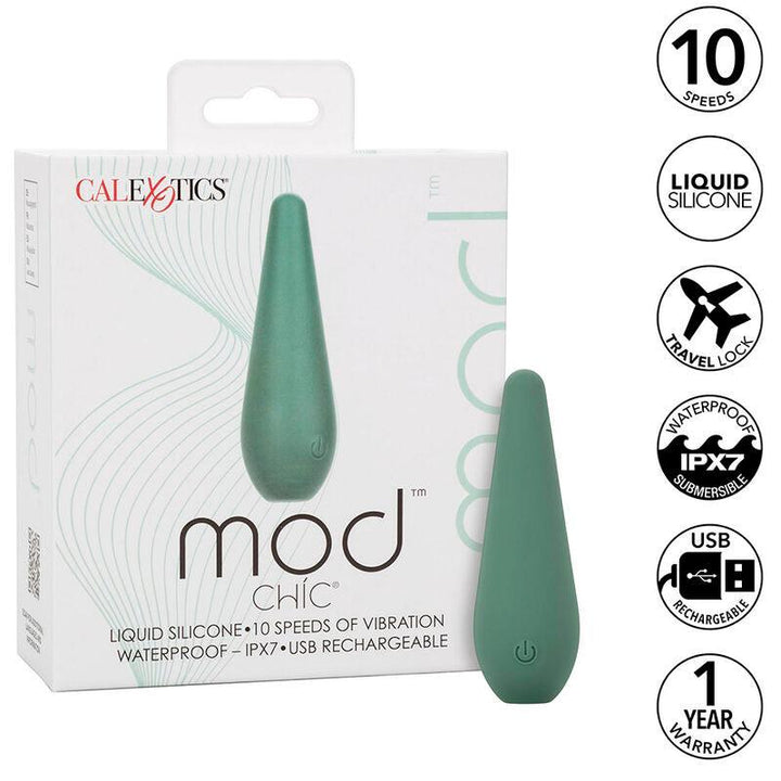 CALEXOTICS - MOD CHIC STIMULATOR GRÜN - INTIM SPACE Online Sexshop