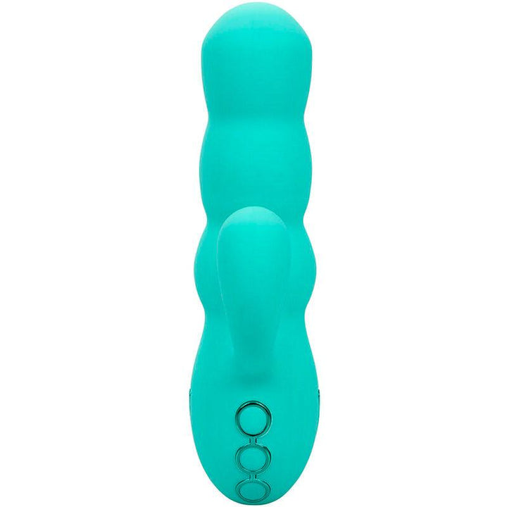 CALEXOTICS - DEL MAR DIVA VIBRATOR RABBIR AQUA GRÜN VON CALIFORNIA DREAMING - INTIM SPACE Online Sexshop