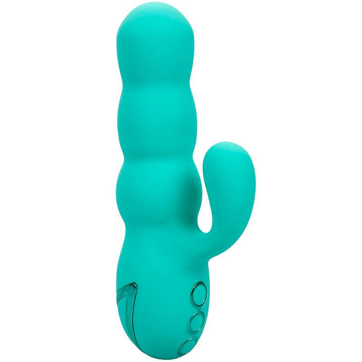 CALEXOTICS - DEL MAR DIVA VIBRATOR RABBIR AQUA GRÜN VON CALIFORNIA DREAMING - INTIM SPACE Online Sexshop