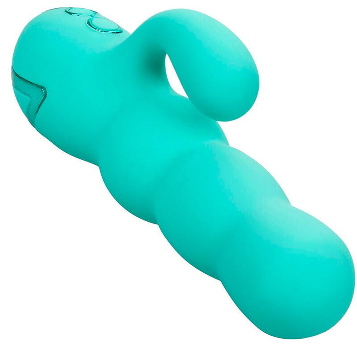 CALEXOTICS - DEL MAR DIVA VIBRATOR RABBIR AQUA GRÜN VON CALIFORNIA DREAMING - INTIM SPACE Online Sexshop