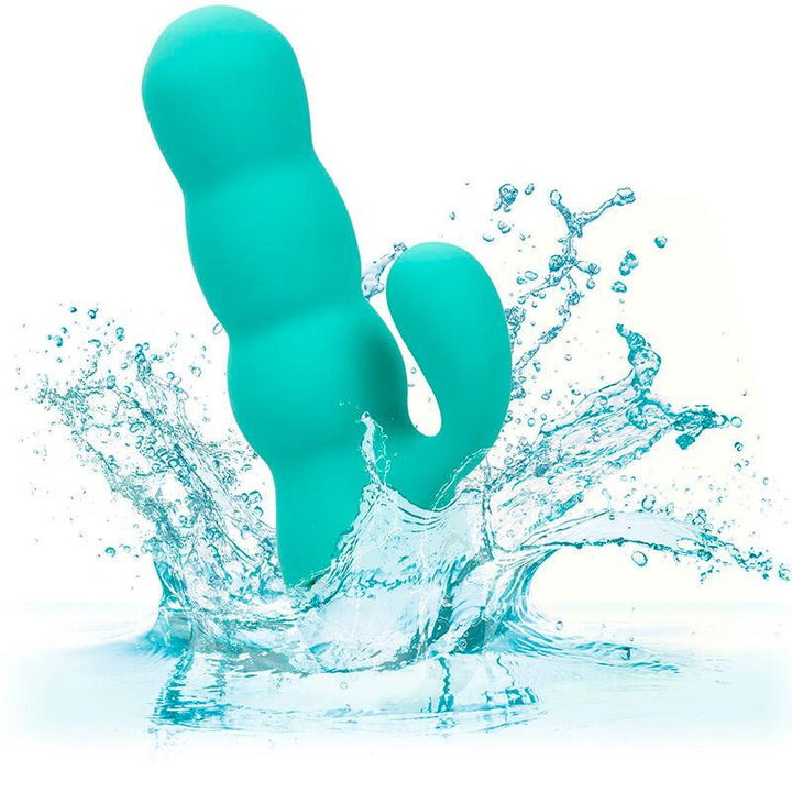 CALEXOTICS - DEL MAR DIVA VIBRATOR RABBIR AQUA GRÜN VON CALIFORNIA DREAMING - INTIM SPACE Online Sexshop