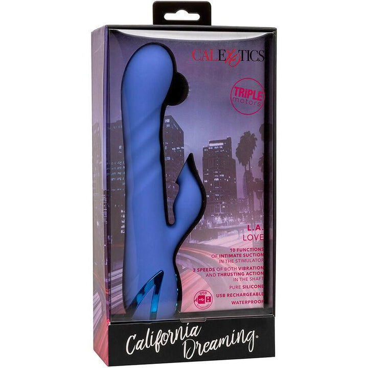 CALEXOTICS - LA LOVE VIBRATOR - SUCKER BLAU VON CALIFORNIA DREAMING - INTIM SPACE Online Sexshop