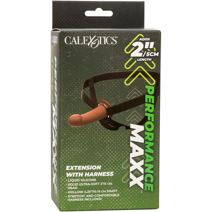 CALEXOTICS - PERFORMANCE MAXX EXTENSION MIT GURT, BRAUN - INTIM SPACE Online Sexshop