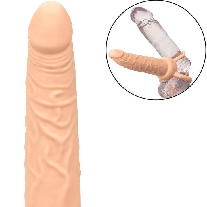 CALEXOTICS - PERFORMANCE MAXX WIEDERAUFLADBARER DUAL PENETRATOR, HELLE HAUT - INTIM SPACE Online Sexshop