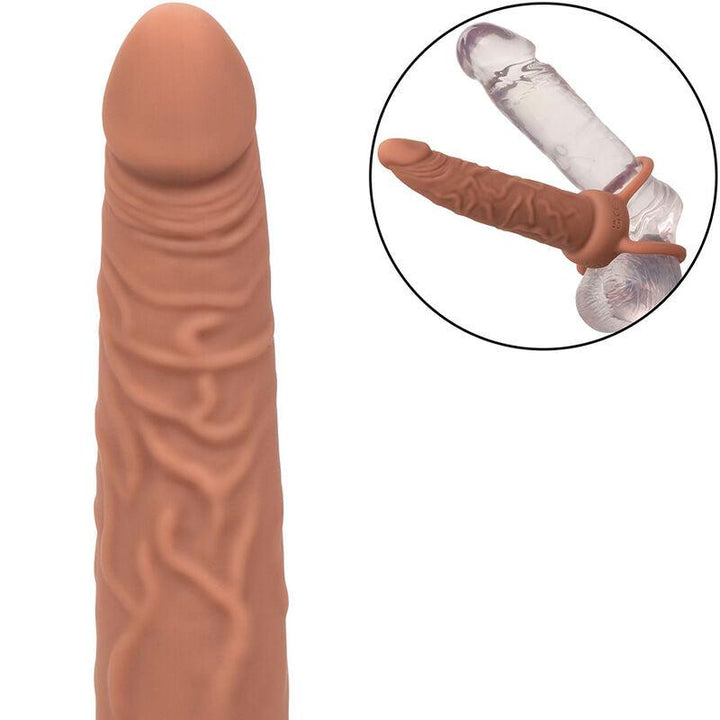 CALEXOTICS - PERFORMANCE MAXX WIEDERAUFLADBARER DUAL-PENETRATOR, BRAUN - INTIM SPACE Online Sexshop