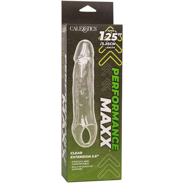 CALEXOTICS - PERFORMANCE MAXX CLEAR EXTENSION 5,5 TRANSPARENT - INTIM SPACE Online Sexshop