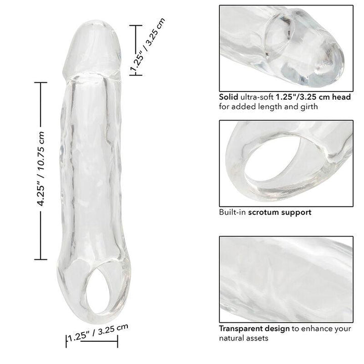 CALEXOTICS - PERFORMANCE MAXX CLEAR EXTENSION 5,5 TRANSPARENT - INTIM SPACE Online Sexshop