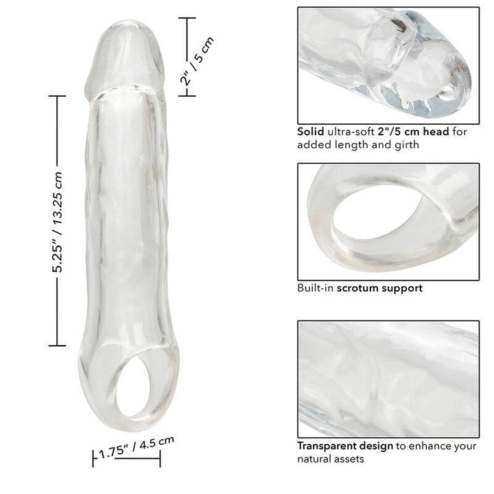 CALEXOTICS - PERFORMANCE MAXX CLEAR EXTENSION 7,5 TRANSPARENT - INTIM SPACE Online Sexshop