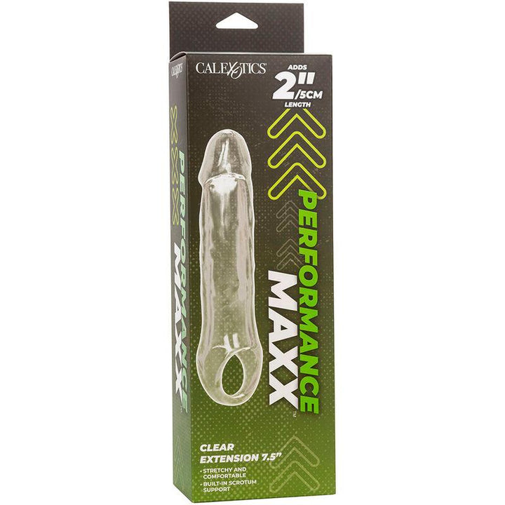 CALEXOTICS - PERFORMANCE MAXX CLEAR EXTENSION 7,5 TRANSPARENT - INTIM SPACE Online Sexshop