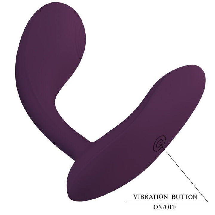 PRETTY LOVE - BAIRD G-SPOT 12 VIBRATIONEN WIEDERAUFLADBAR LILA APP - INTIM SPACE Online Sexshop