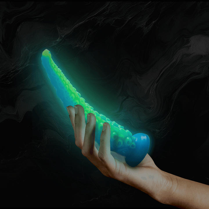 EPIC - SCYLLA FLUORESZIERENDER DÜNNER TENTAKEL-DILDO, KLEINE GRÖSSE - INTIM SPACE Online Sexshop