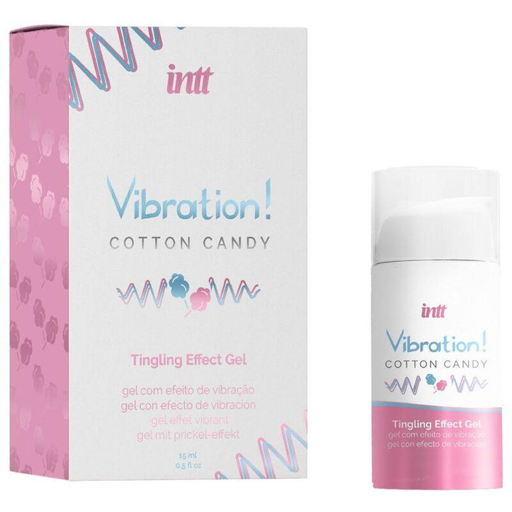 INTT - KRAFTVOLLES INTIMULATIONS-ZUCKERWATTE-FLÜSSIGE VIBRATOR-GEL 15 ML - INTIM SPACE Online Sexshop