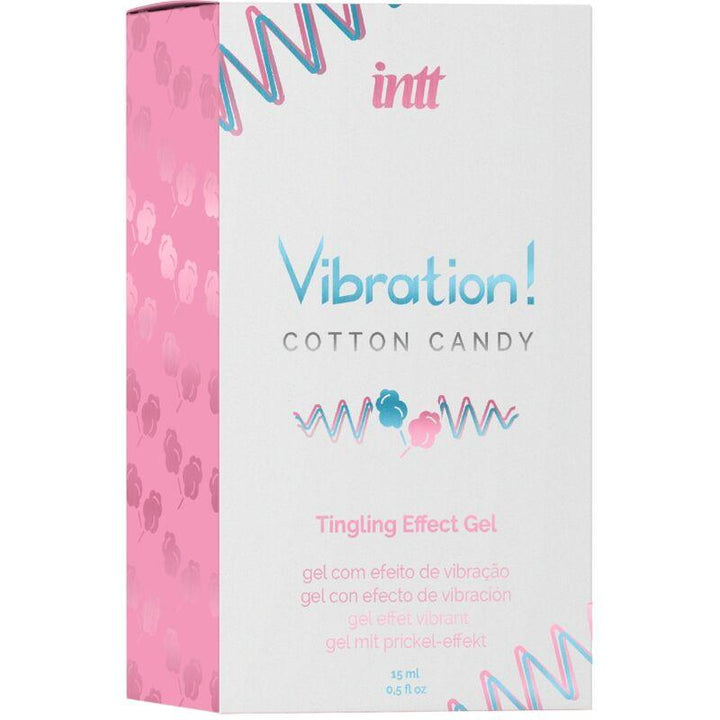 INTT - KRAFTVOLLES INTIMULATIONS-ZUCKERWATTE-FLÜSSIGE VIBRATOR-GEL 15 ML - INTIM SPACE Online Sexshop