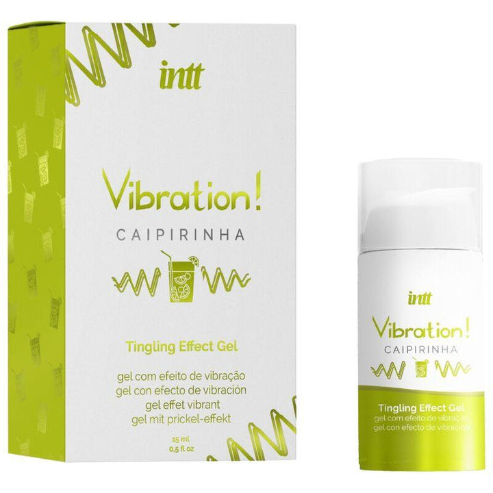 INTT - KRAFTVOLLES INTIMATIMULANS CAIPIRINHA FLÜSSIGE VIBRATORGEL 15 ML - INTIM SPACE Online Sexshop