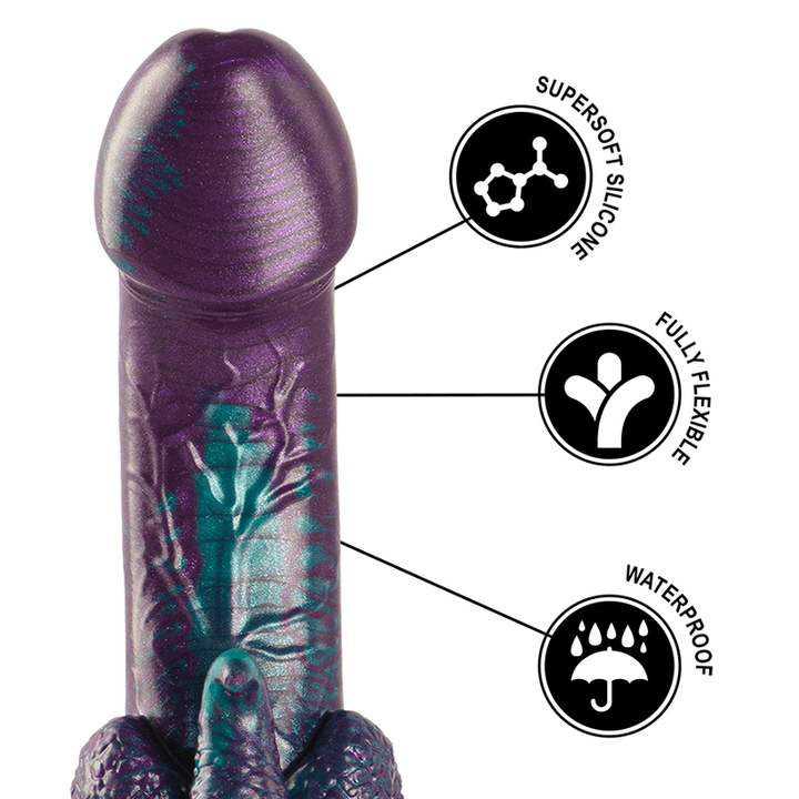 EPIC - BASILISK DILDO DOPPELT SCHUPPIG VERGNÜGEN, KLEINE GRÖSSE - INTIM SPACE Online Sexshop