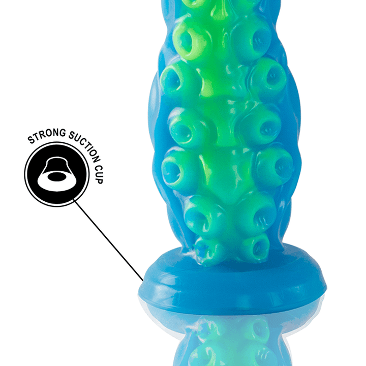 EPIC - SCYLLA FLUORESZIERENDER DÜNNER TENTAKEL-DILDO, GROSSE GRÖSSE - INTIM SPACE Online Sexshop