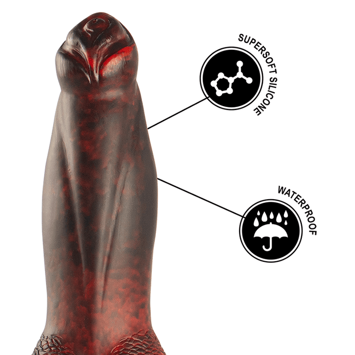 EPIC - PROMETHEUS DILDO TITAN IN FLAMES WIEDERAUFLADBARE FERNBEDIENUNG - INTIM SPACE Online Sexshop