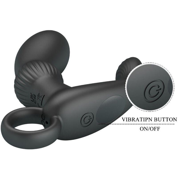 PRETTY LOVE - CAYLA ANALVIBRATOR-MASSAGER SCHWARZ - INTIM SPACE Online Sexshop