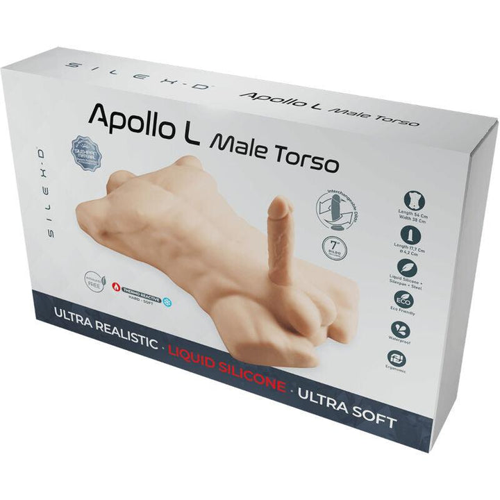 SILEXD - APOLLO - REALISTISCHER MÄNNLICHER TORSO - INTIM SPACE Online Sexshop