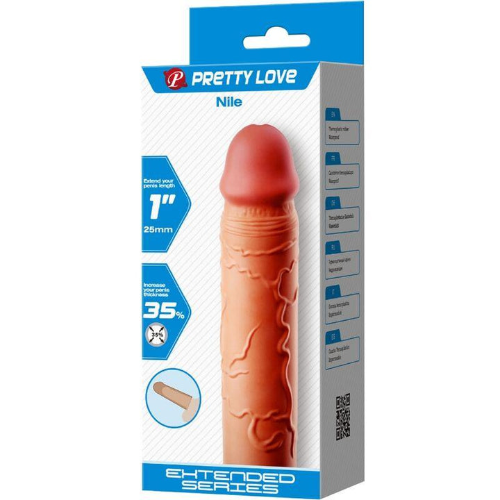 PRETTY LOVE - NILE EXTENSIONING STIMULATING PENSE COVER - INTIM SPACE Online Sexshop