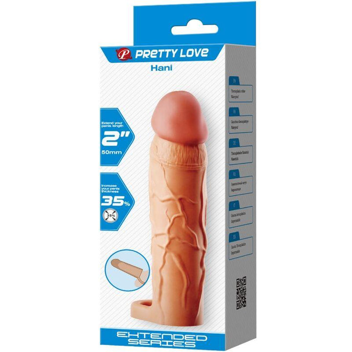 PRETTY LOVE - HANI EXTENSIONING STIMULATING PENSE COVER - INTIM SPACE Online Sexshop