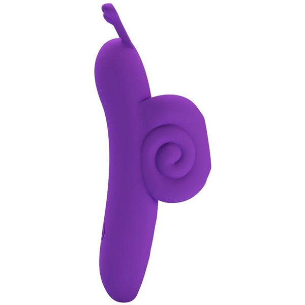 PRETTY LOVE - SNAIL LEISTUNGSSTARKER LILA FINGERSTIMULATOR - INTIM SPACE Online Sexshop