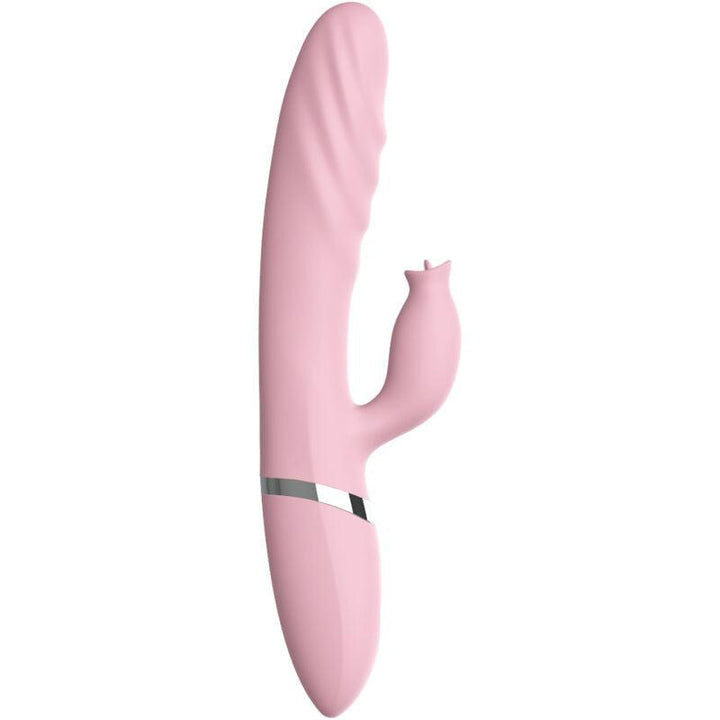 ARMONY - VIBRATOR - STOßUNG MIT ROSA WRMEEFFEKT-ZUNGE - INTIM SPACE Online Sexshop