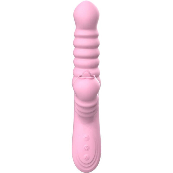 ARMONY - MULTIFUNKTIONSVIBRATOR MIT STIMULIERENDER ZUNGE, WÄRMEEFFEKT, ROSA - INTIM SPACE Online Sexshop