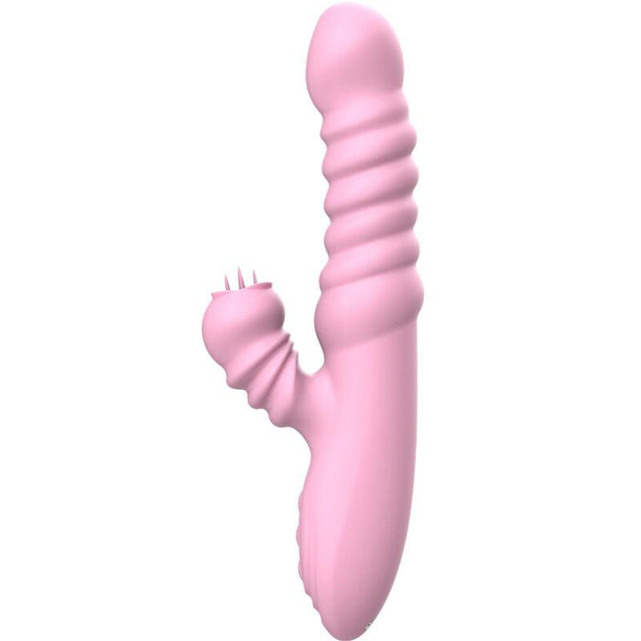 ARMONY - MULTIFUNKTIONSVIBRATOR MIT STIMULIERENDER ZUNGE, WÄRMEEFFEKT, ROSA - INTIM SPACE Online Sexshop