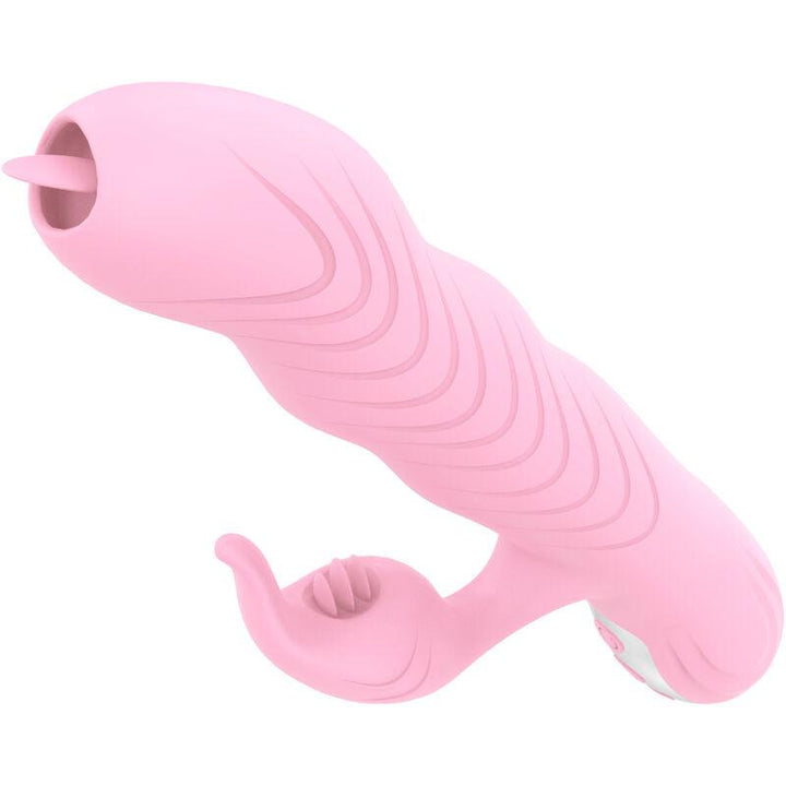 ARMONY - MARCIA-VIBRATOR - STOßENDER DOPPELZUNGE-WRMEEFFEKT ROSA - INTIM SPACE Online Sexshop