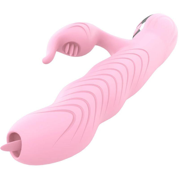 ARMONY - MARCIA-VIBRATOR - STOßENDER DOPPELZUNGE-WRMEEFFEKT ROSA - INTIM SPACE Online Sexshop