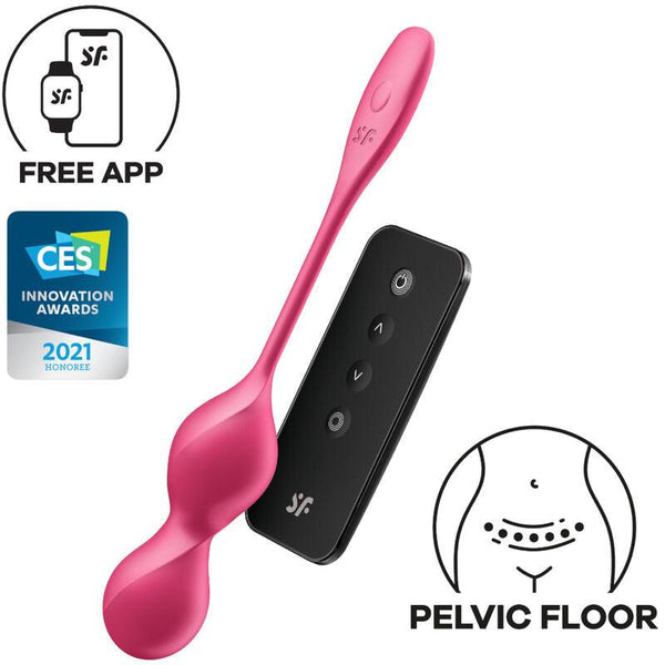 SATISFYER - LOVE BIRDS - VIBRIERENDE KEGEL-KUGELN - KOSTENLOSE APP - INTIM SPACE Online Sexshop