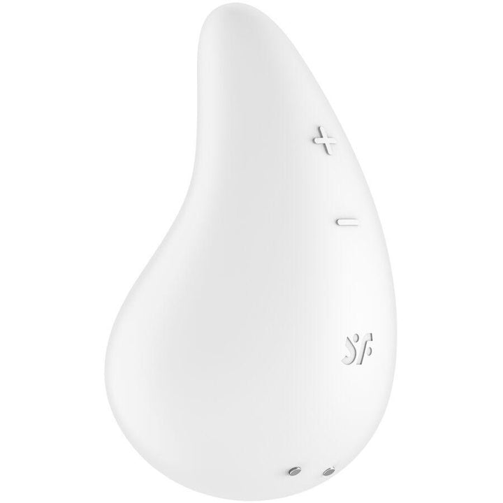 SATISFYER - DEW DROP VIBRATOR AUFLEGEN WEISS - INTIM SPACE Online Sexshop