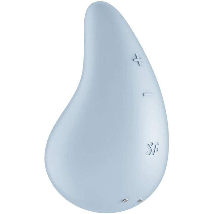 SATISFYER - DEW DROP VIBRATOR AUFLEGEN BLAU - INTIM SPACE Online Sexshop