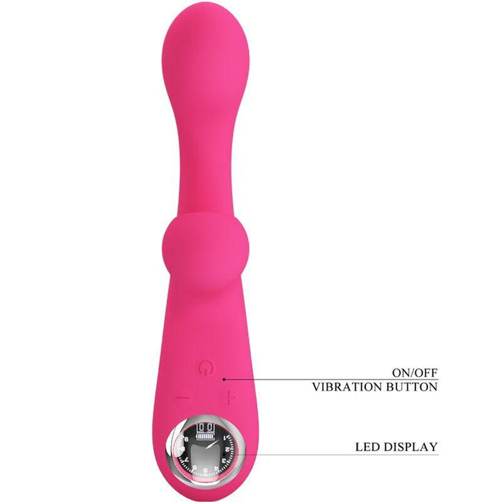 PRETTY LOVE - SKYLAR STIMULATOR VIBRATOR ROSA - INTIM SPACE Online Sexshop