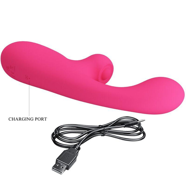 PRETTY LOVE - SKYLAR STIMULATOR VIBRATOR ROSA - INTIM SPACE Online Sexshop