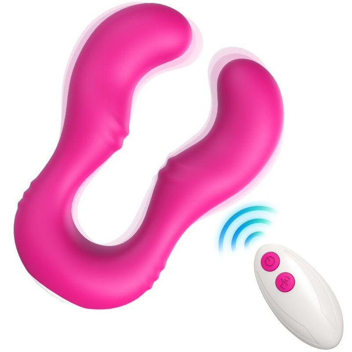 ARMONY - SERAPH VIBRATOR DOPPELTE FERNBEDIENUNG FUCHSIA - INTIM SPACE Online Sexshop