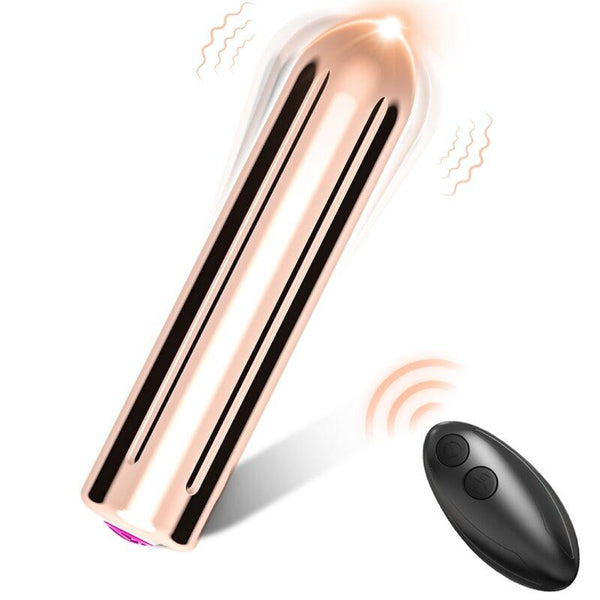 ARMONY - WARHEAD VIBRATOR BULLET FERNBEDIENUNG GOLDEN - CM - 8.8 CM - INTIM SPACE Online Sexshop