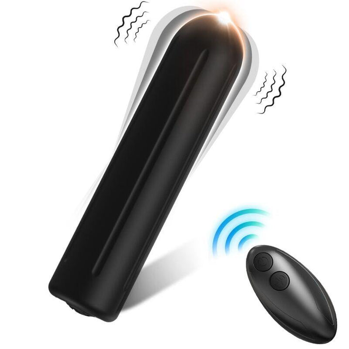 ARMONY - WARHEAD VIBRATOR BULLET FERNBEDIENUNG SCHWARZ - CM - 8.8 CM - INTIM SPACE Online Sexshop