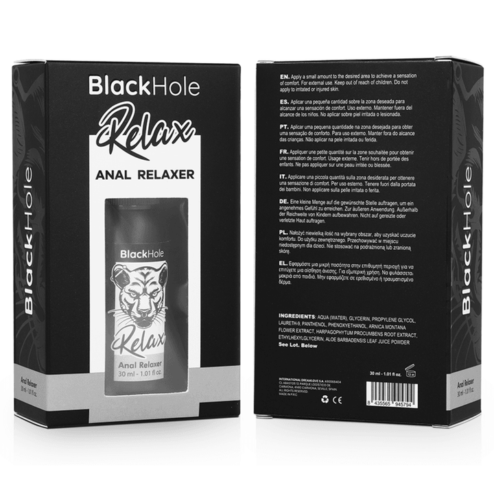 BLACK HOLE - ANAL RELAXER SPRAY EXPLORER 30 ML - INTIM SPACE Online Sexshop