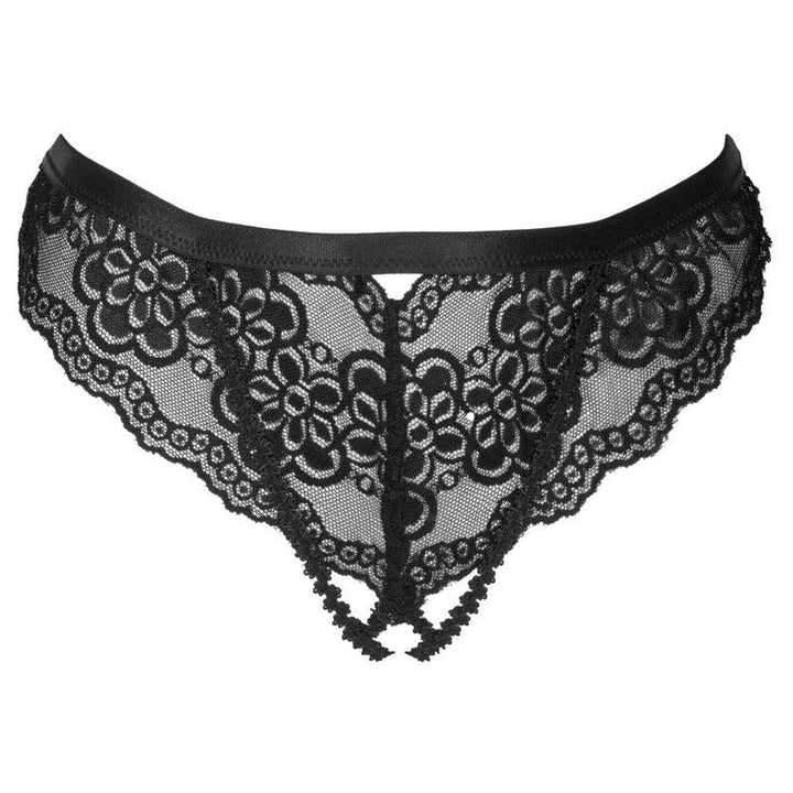 LIVCO CORSETTI FASHION - OKSURIN PANTY SCHWARZ MIT SCHRITTFREIEN RMELN - INTIM SPACE Online Sexshop